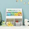 Costway Kids Wooden Bookshelf Bookcase Children Toy Storage Cabinet Organizer